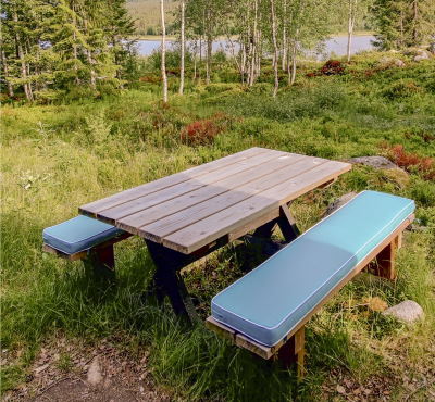 Benkepute(sittepute) til spesialbenk